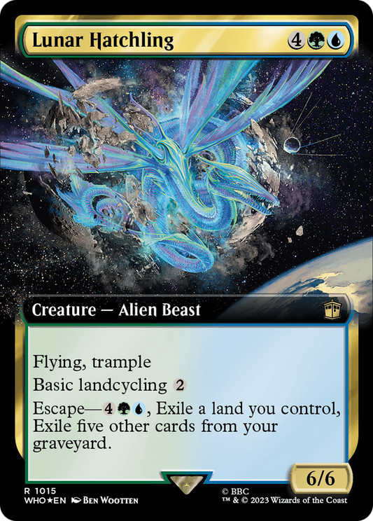 Lunar Hatchling (WHO-1015) - Doctor Who: (Extended Art) Foil