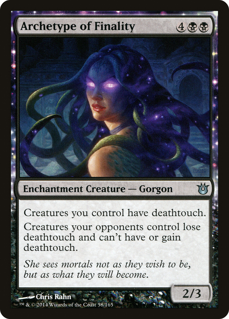Archetype of Finality (BNG-058) - Born of the Gods