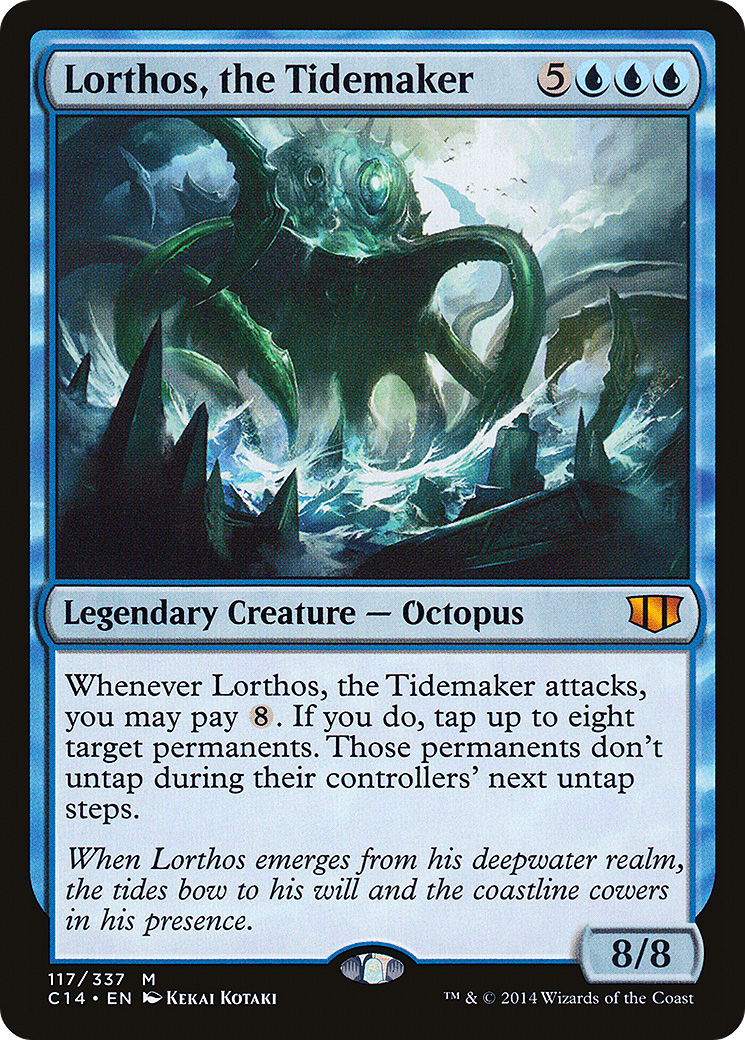 Lorthos, the Tidemaker (C14-117) - Commander 2014