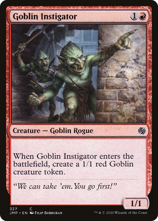 Goblin Instigator (JMP-327) - Jumpstart