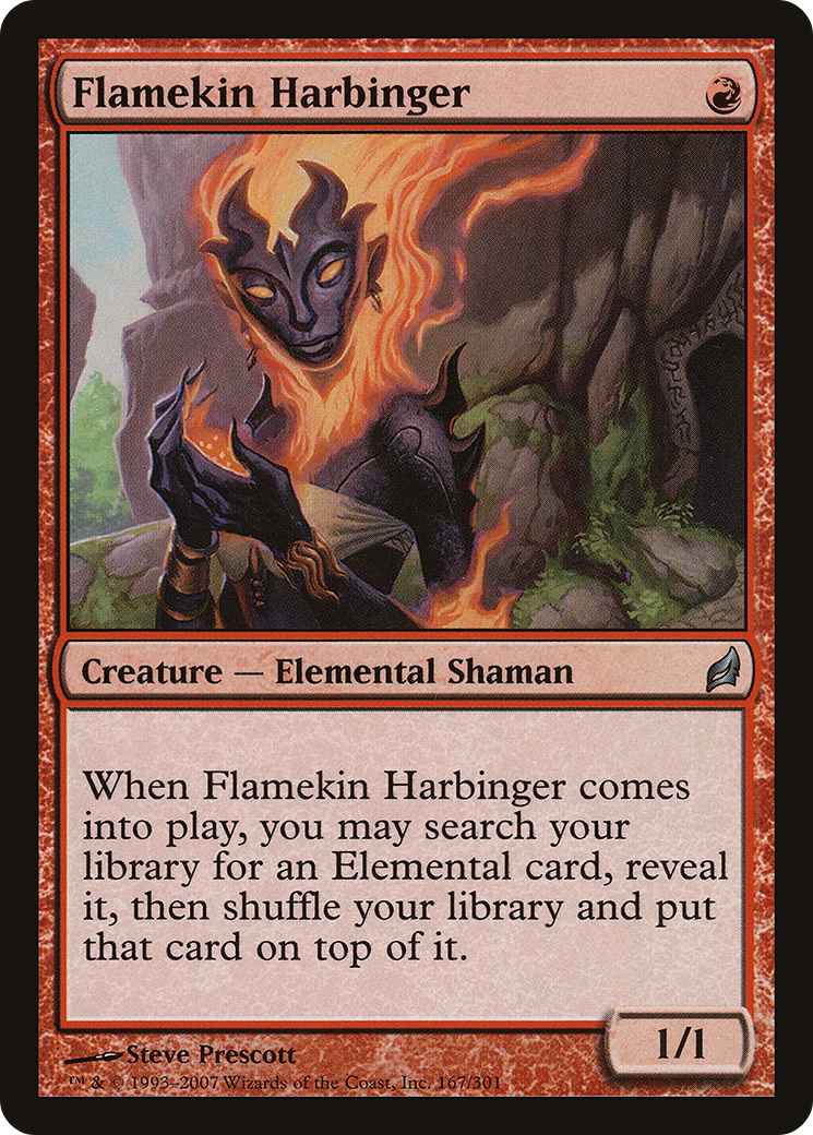 Flamekin Harbinger (LRW-167) - Lorwyn Foil