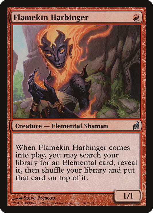 Flamekin Harbinger (LRW-167) - Lorwyn Foil