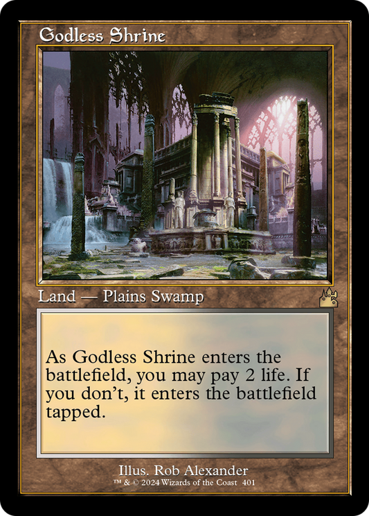 Godless Shrine (RVR-401) - Ravnica Remastered Foil