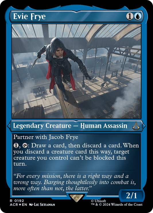 Evie Frye (ACR-192) - Assassin's Creed Etched Foil