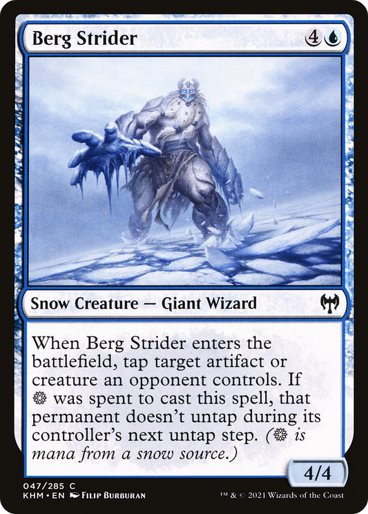 Berg Strider (KHM-047) - Kaldheim: (snow) Foil