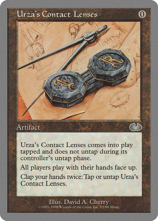 Urza's Contact Lenses (UGL-082) - Unglued