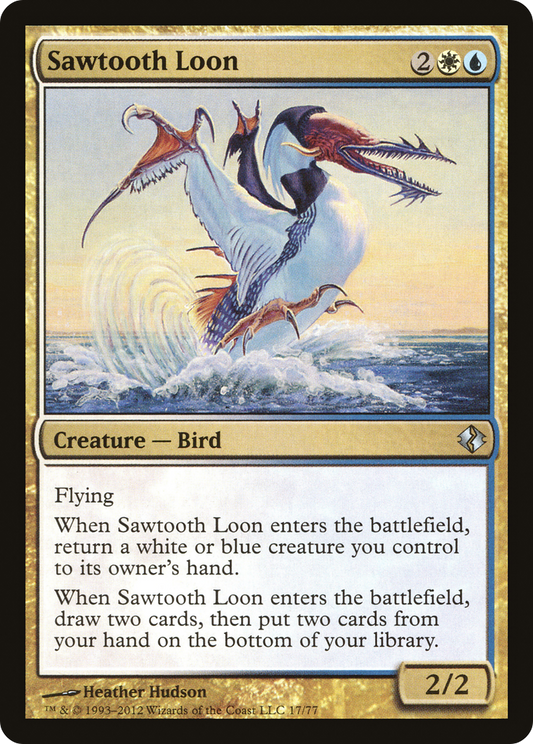 Sawtooth Loon (DDI-017) - Duel Decks: Venser vs. Koth