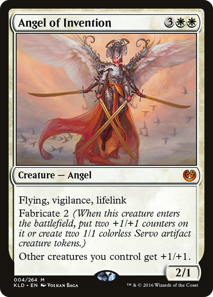 Angel of Invention (KLD-004) - Kaladesh Foil