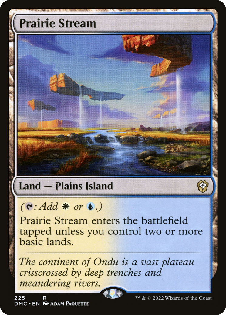 Prairie Stream (DMC-225) - Dominaria United Commander