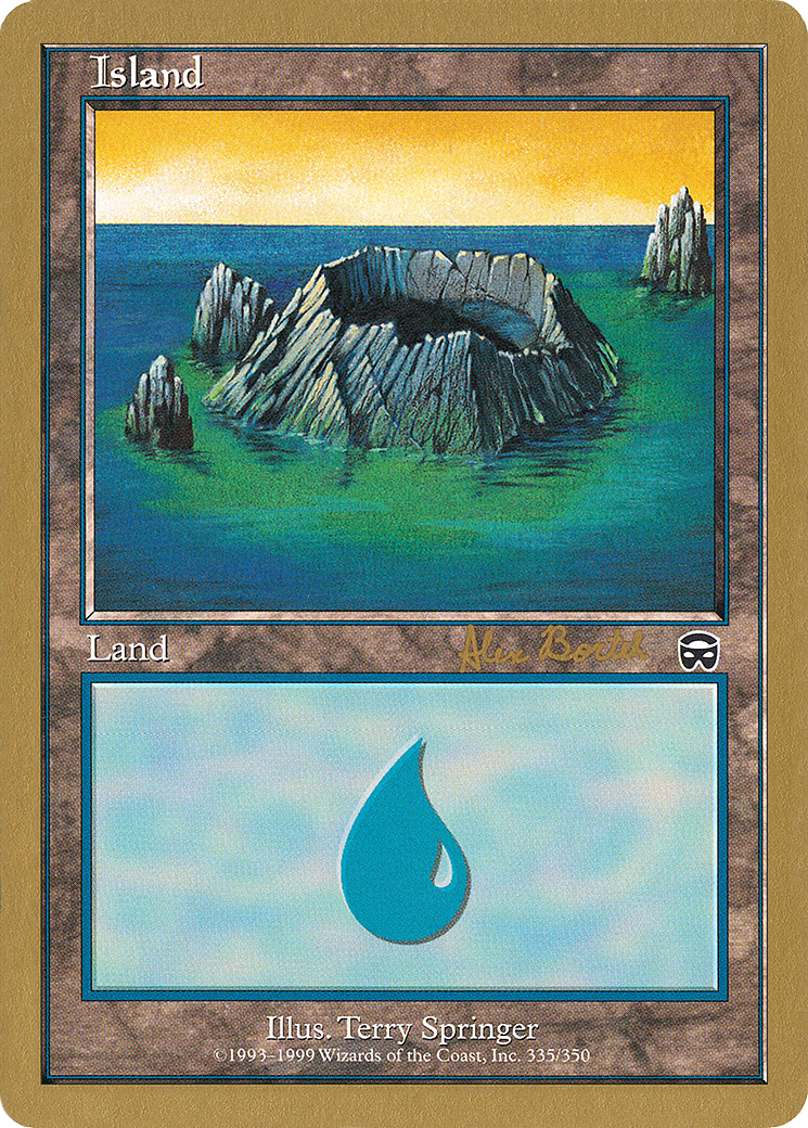 Island (WC01-AB335) - World Championship Decks 2001