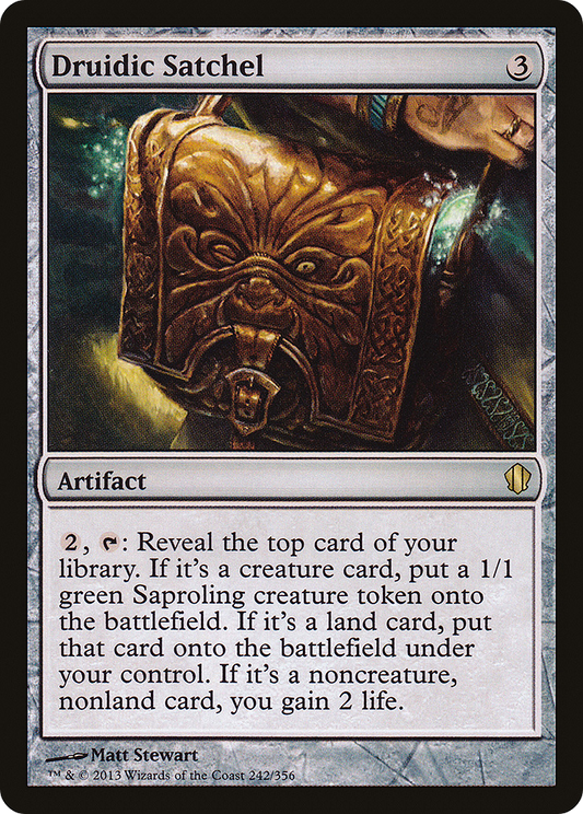 Druidic Satchel (C13-242) - Commander 2013