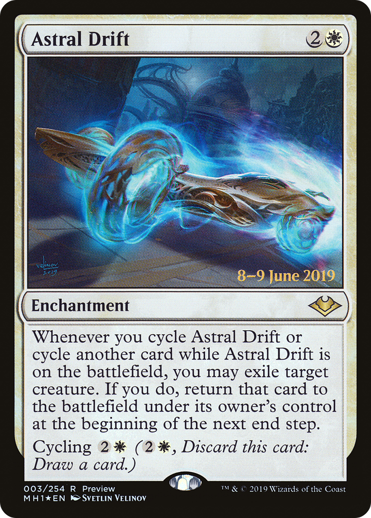 Astral Drift (Alternate Art) (PRE-003) - Modern Horizons Promos Foil