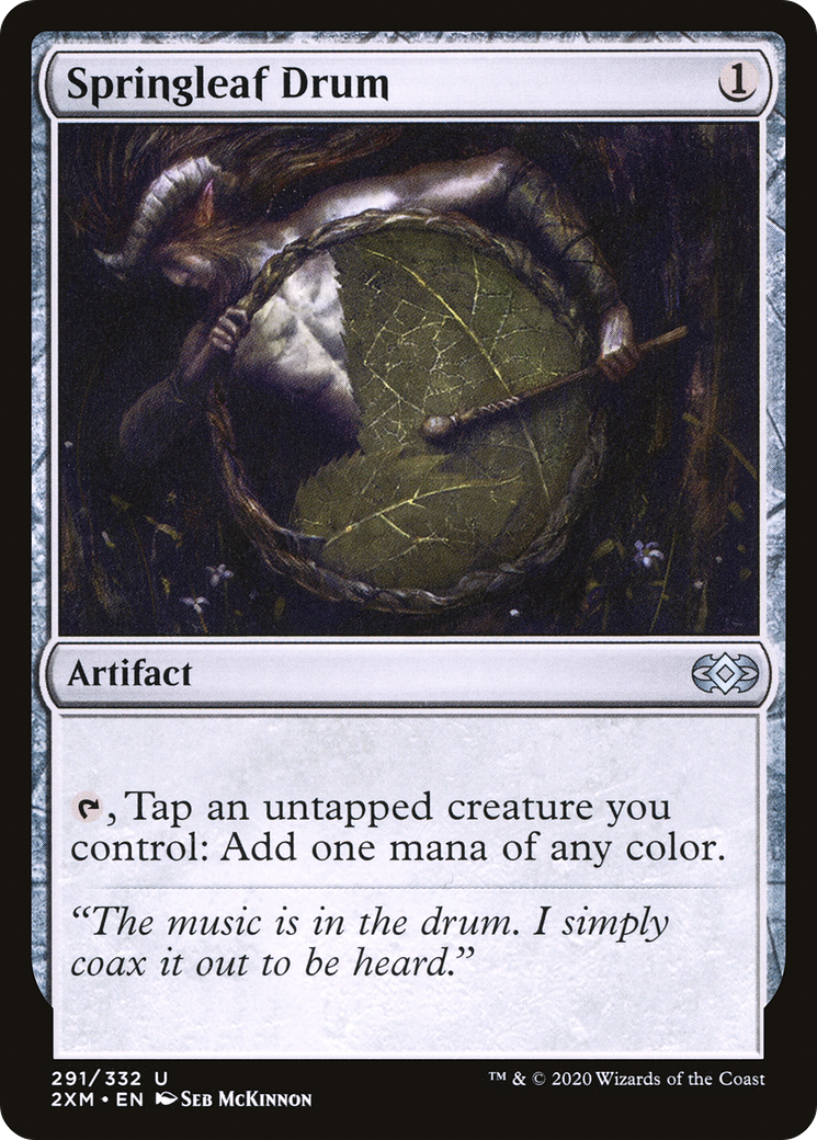 Springleaf Drum (2XM-291) - Double Masters Foil