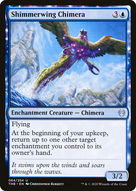 Shimmerwing Chimera (THB-064) - Theros Beyond Death: (nyxtouched) Foil