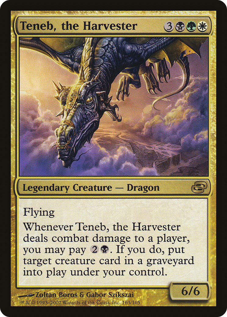 Teneb, the Harvester (PLC-163) - Planar Chaos Foil