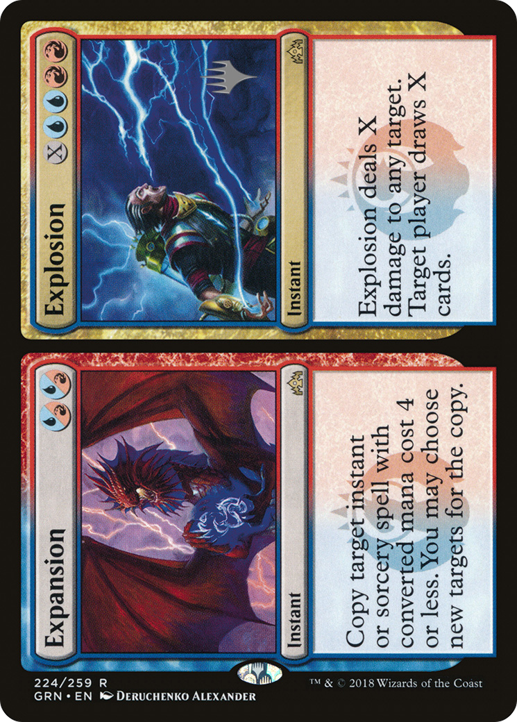 Expansion // Explosion (PPELD-224P) - Guilds of Ravnica Promos (Promo Pack) Foil