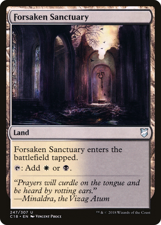 Forsaken Sanctuary (C18-247) - Commander 2018