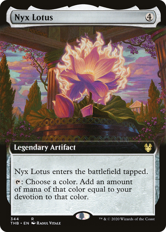 Nyx Lotus (THB-344) - Theros Beyond Death: (Extended Art)