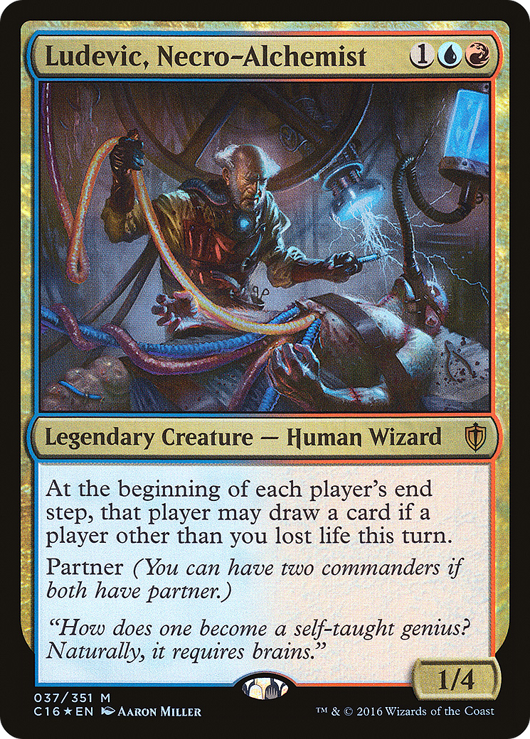 Ludevic, Necro-Alchemist (C16-037) - Commander 2016 Foil