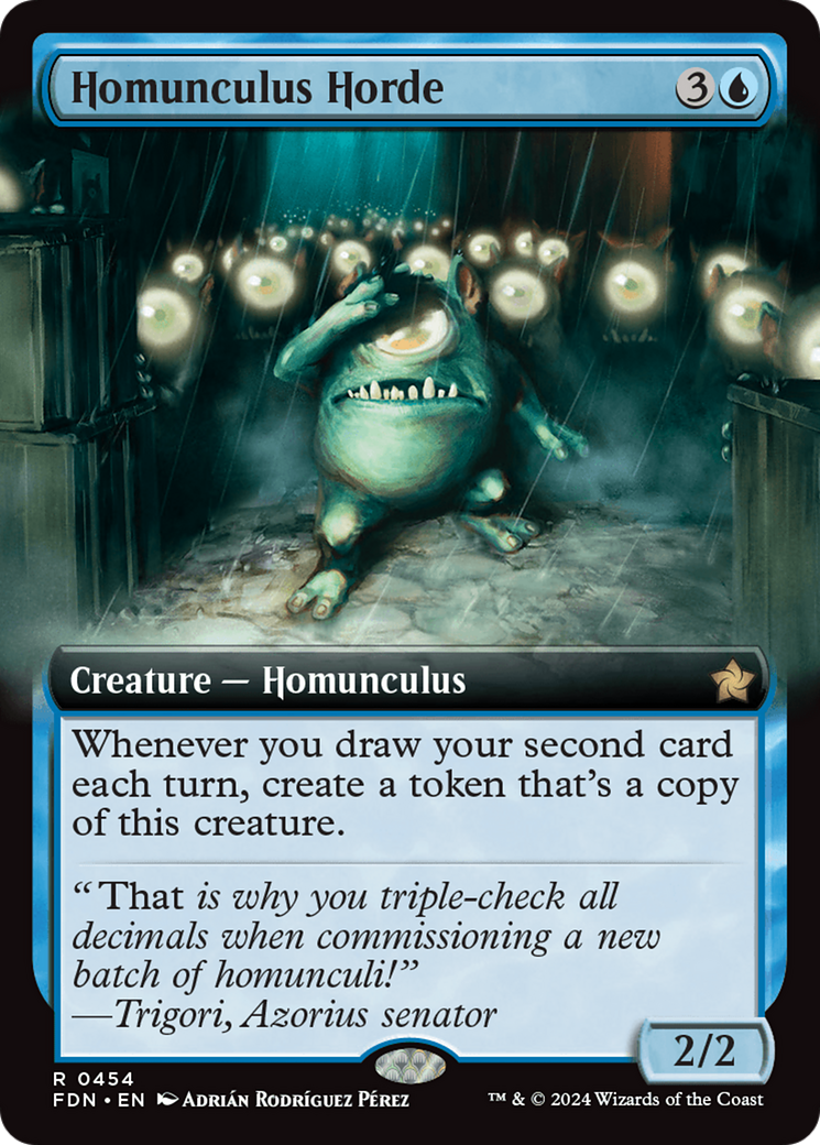 Homunculus Horde (FDN-454) - Foundations: (Extended Art)