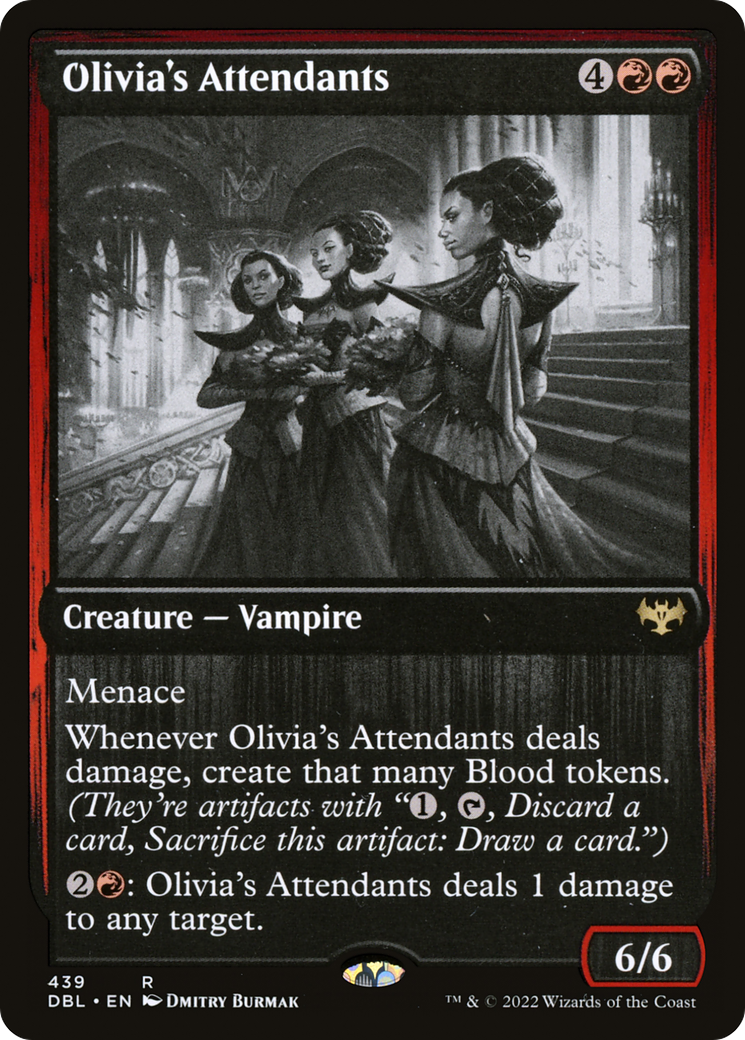 Olivia's Attendants (DBL-439) - Innistrad: Double Feature Foil