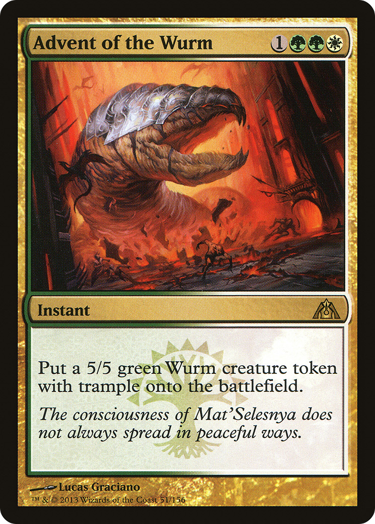 Advent of the Wurm (DGM-051) - Dragon's Maze