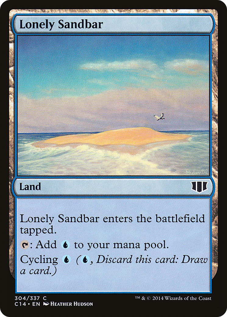 Lonely Sandbar (C14-304) - Commander 2014