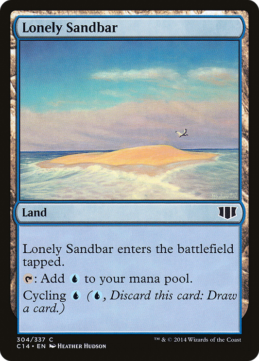 Lonely Sandbar (C14-304) - Commander 2014