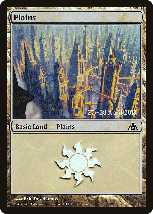 Plains (PDGM-157★) - Dragon's Maze Promos Foil