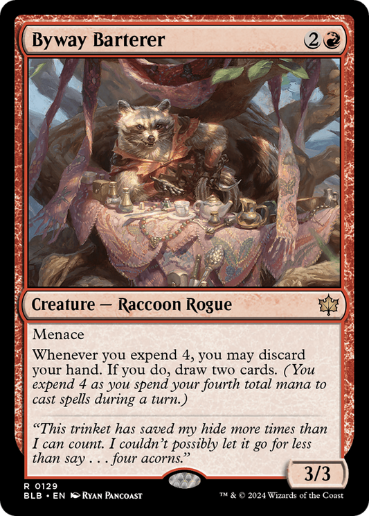 Byway Barterer (BLB-129) - Bloomburrow Foil