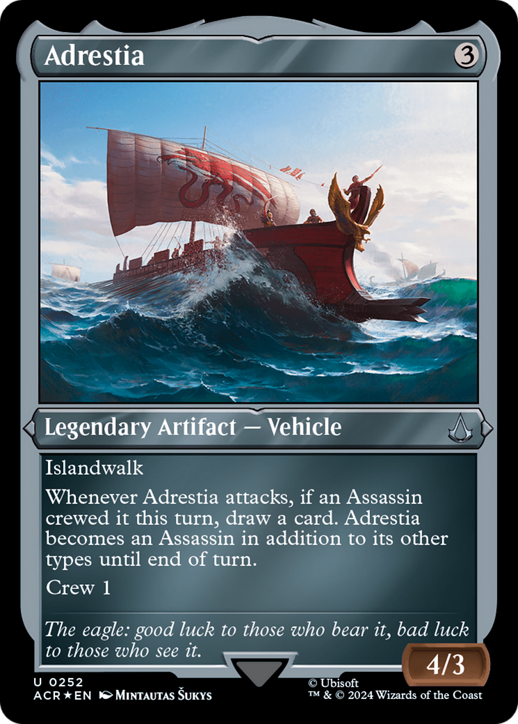 Adrestia (ACR-252) - Assassin's Creed Etched Foil