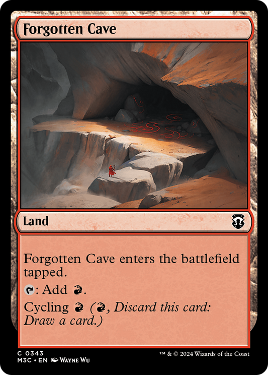 Forgotten Cave (M3C-343) - Modern Horizons 3 Commander Foil