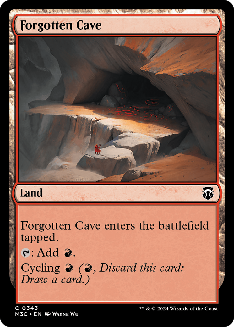 Forgotten Cave (M3C-343) - Modern Horizons 3 Commander