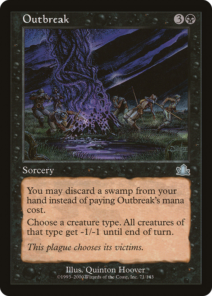 Outbreak (PCY-071) - Prophecy Foil