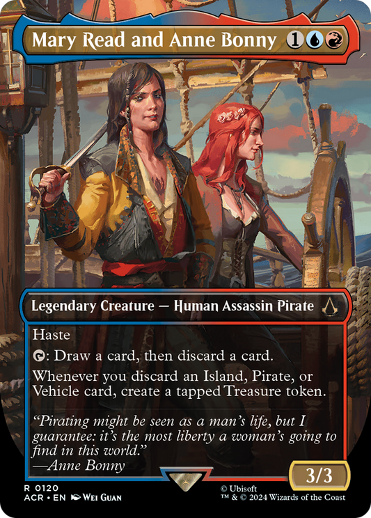 Mary Read and Anne Bonny (ACR-120) - Assassin's Creed (Borderless)