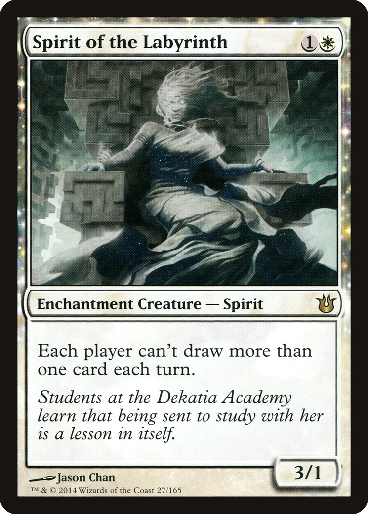 Spirit of the Labyrinth (BNG-027) - Born of the Gods Foil