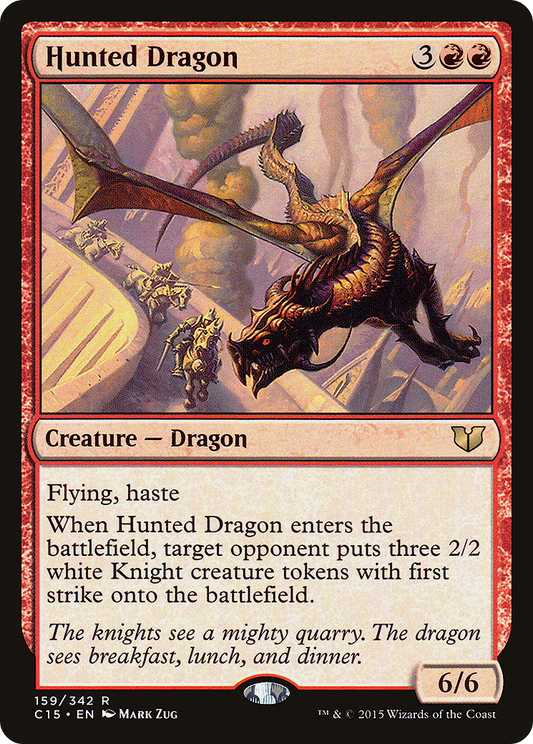 Hunted Dragon (C15-159) - Commander 2015