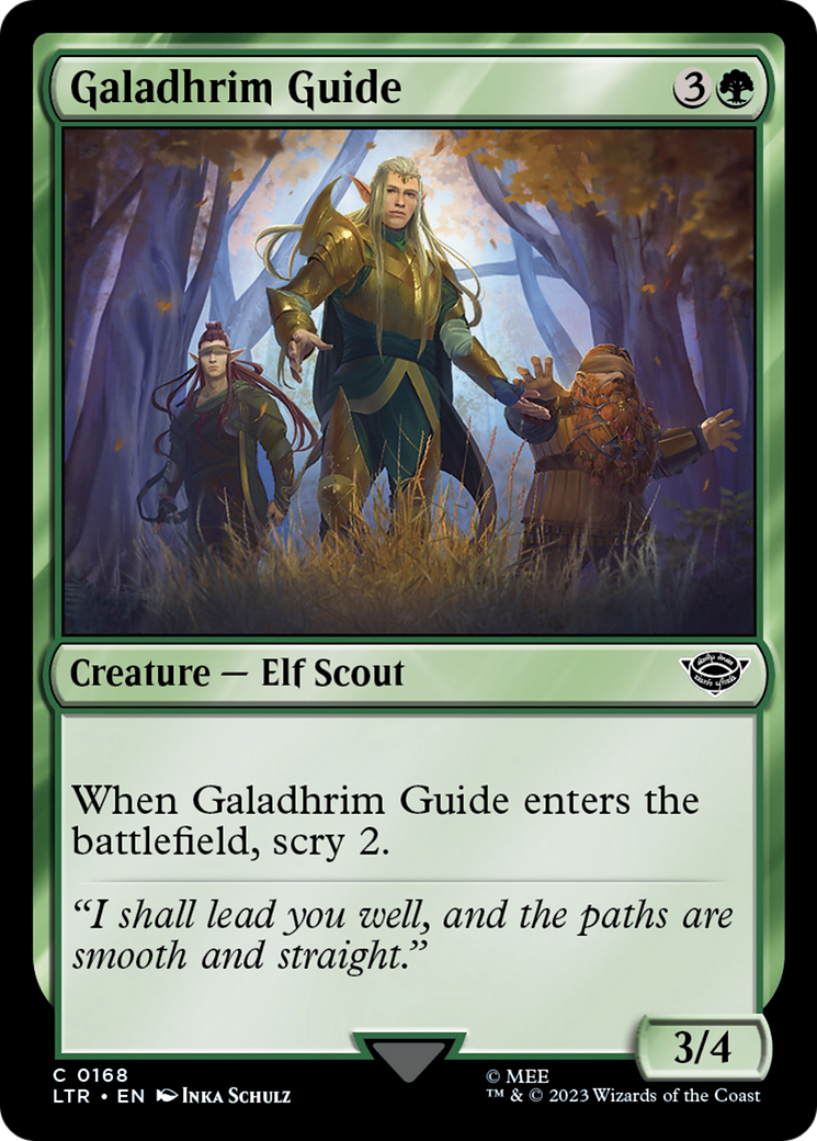 Galadhrim Guide (LTR-168) - The Lord of the Rings: Tales of Middle-earth Foil
