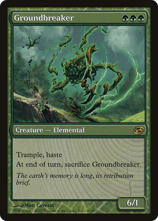 Groundbreaker (PLC-148) - Planar Chaos: (colorshifted) Foil