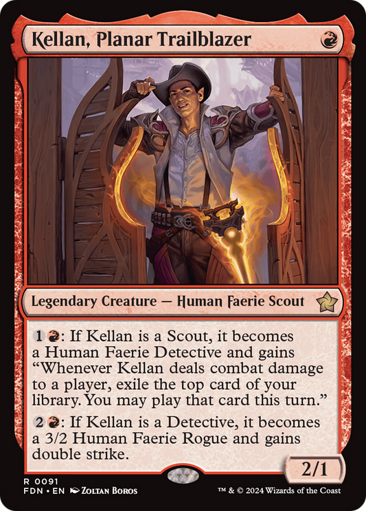 Kellan, Planar Trailblazer (FDN-091) - Foundations Foil