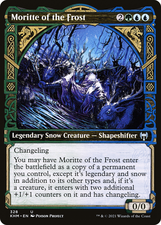 Moritte of the Frost (KHM-328) - Kaldheim: (Showcase) Foil