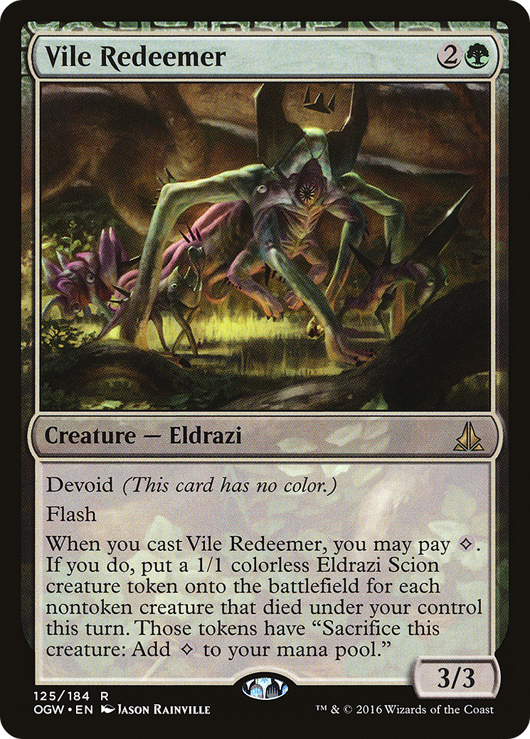 Vile Redeemer (OGW-125) - Oath of the Gatewatch: (devoid)