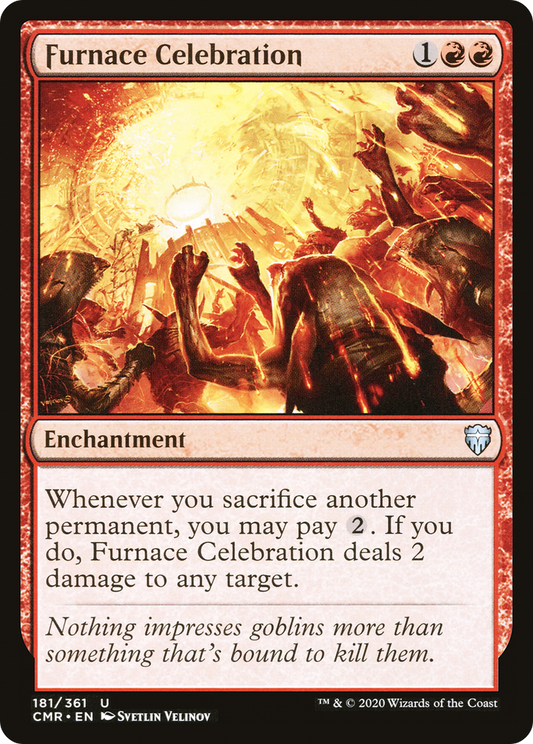 Furnace Celebration (CMR-181) - Commander Legends Foil