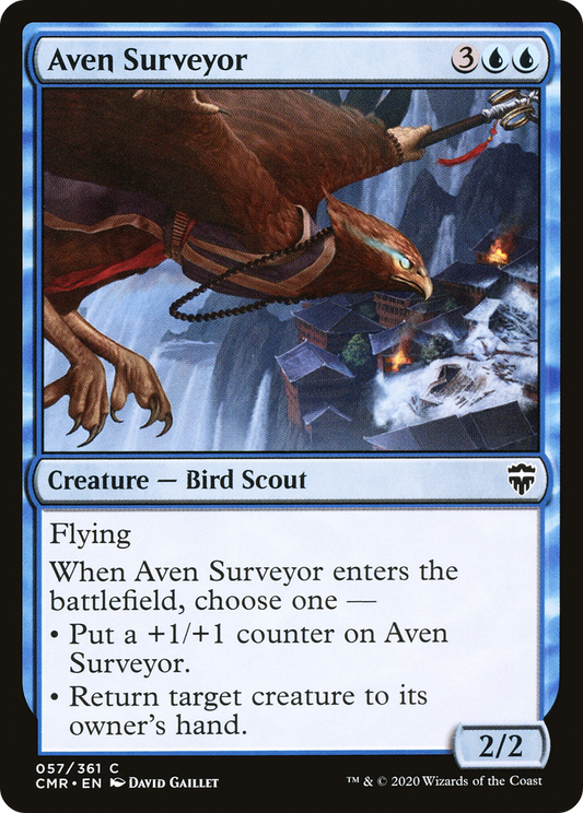 Aven Surveyor (CMR-057) - Commander Legends Foil