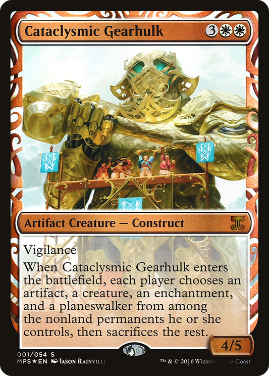 Cataclysmic Gearhulk (MPS-001) - Kaladesh Inventions Foil