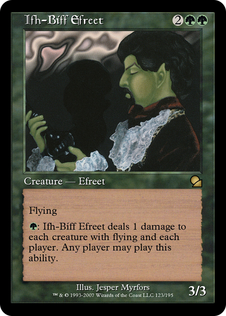 Ifh-Bíff Efreet (ME1-123) - Masters Edition Foil