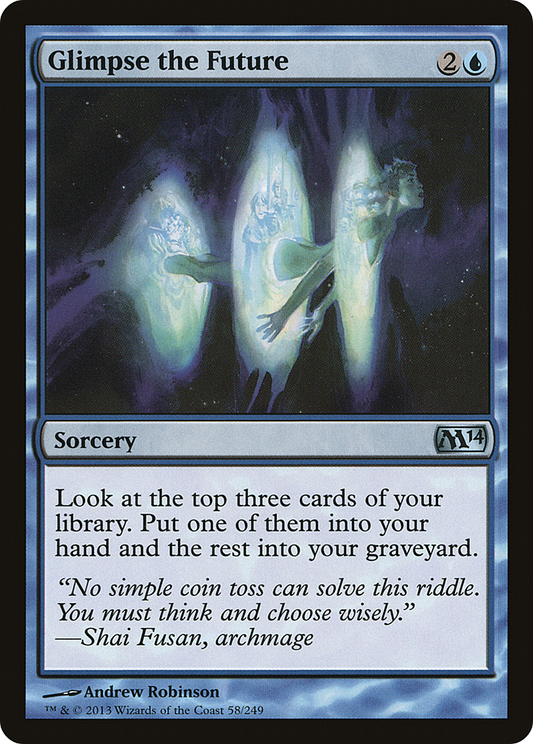 Glimpse the Future (M14-058) - Magic 2014