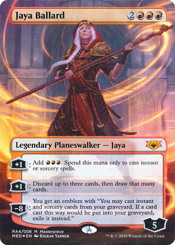 Jaya Ballard (MED-RA4) - Mythic Edition (Borderless) Foil