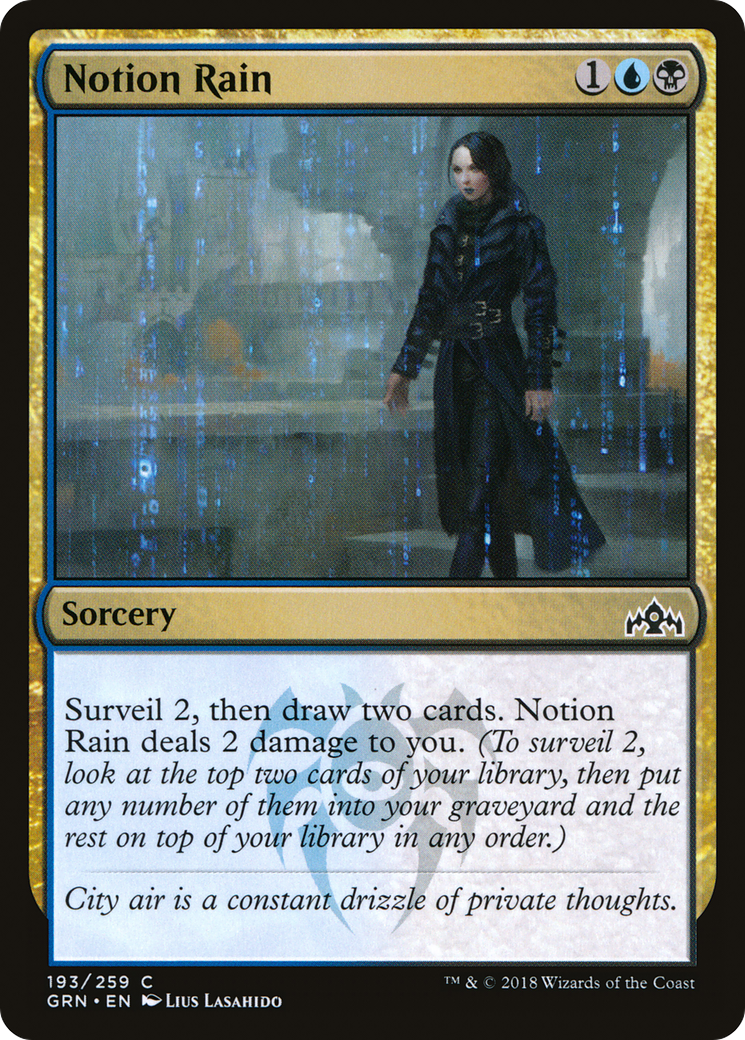 Notion Rain (GRN-193) - Guilds of Ravnica