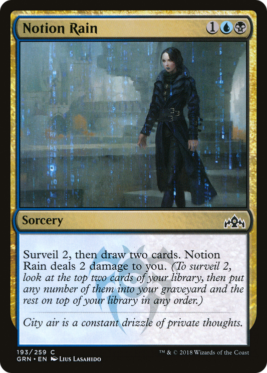 Notion Rain (GRN-193) - Guilds of Ravnica